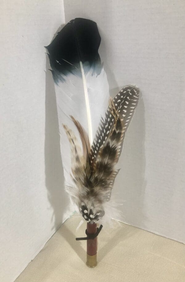 Buckshot Feather Hat Clip